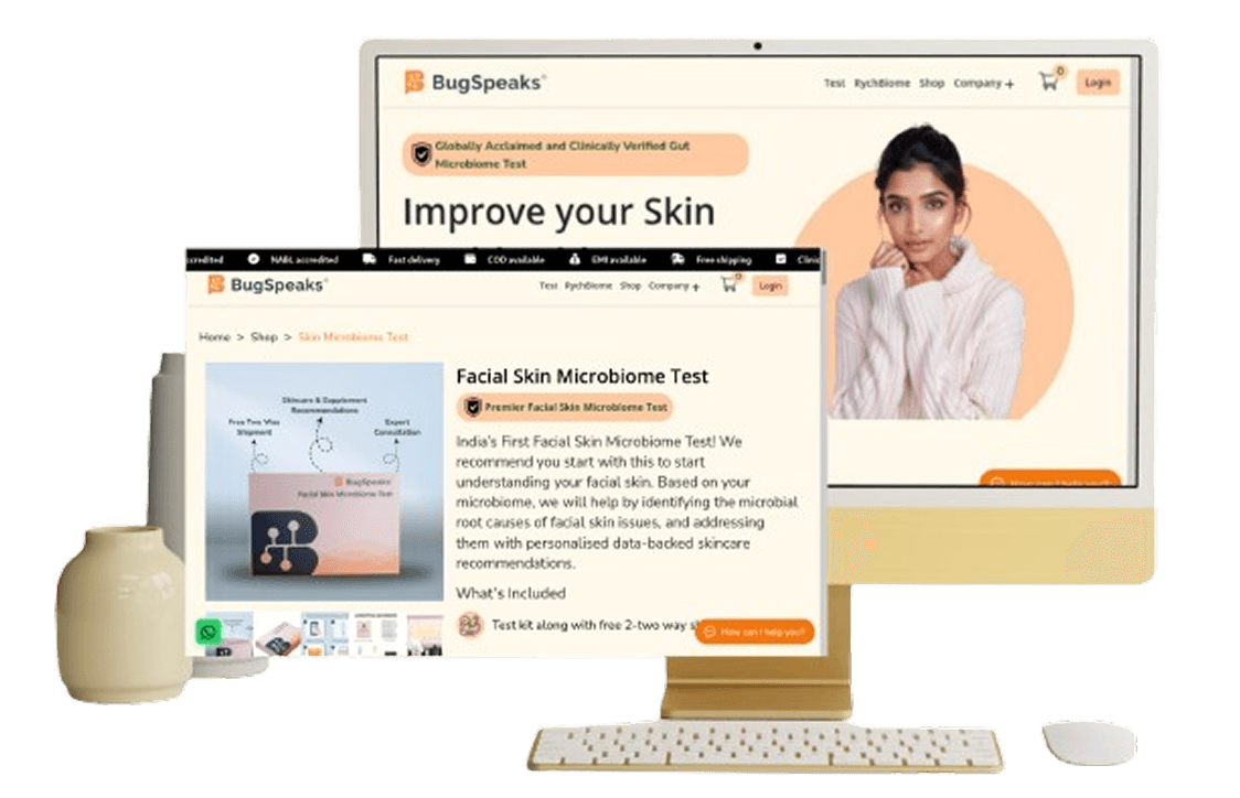 Custom E-Commerce Website Development for BugSpeaks Gut Health Brand